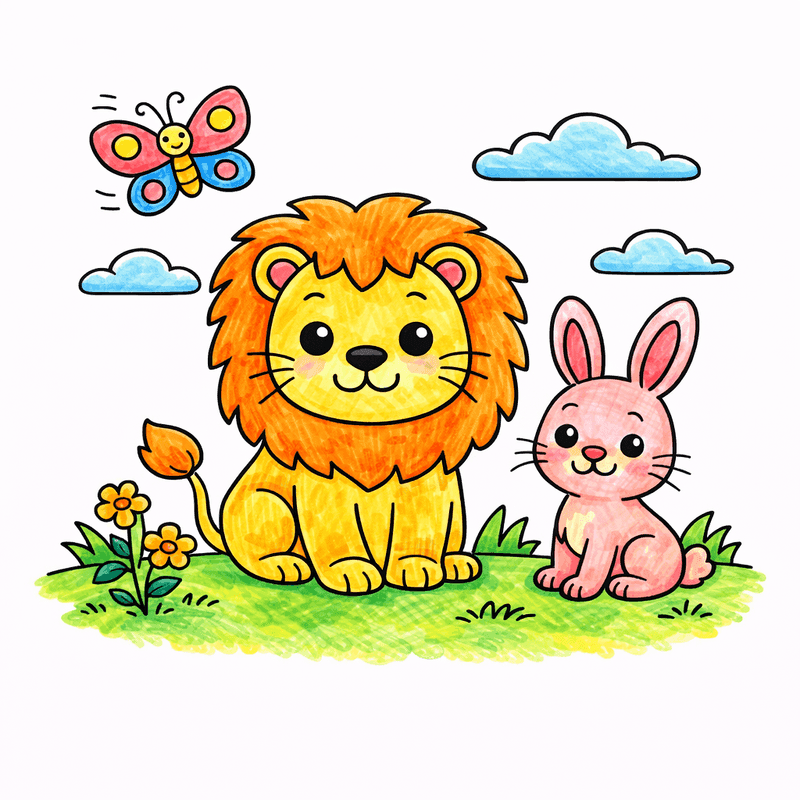 Animals coloring pages