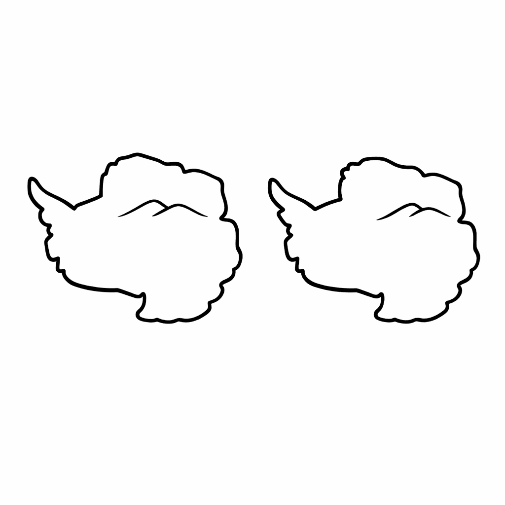 Antarctica Coloring Page — Antarctica And Ice