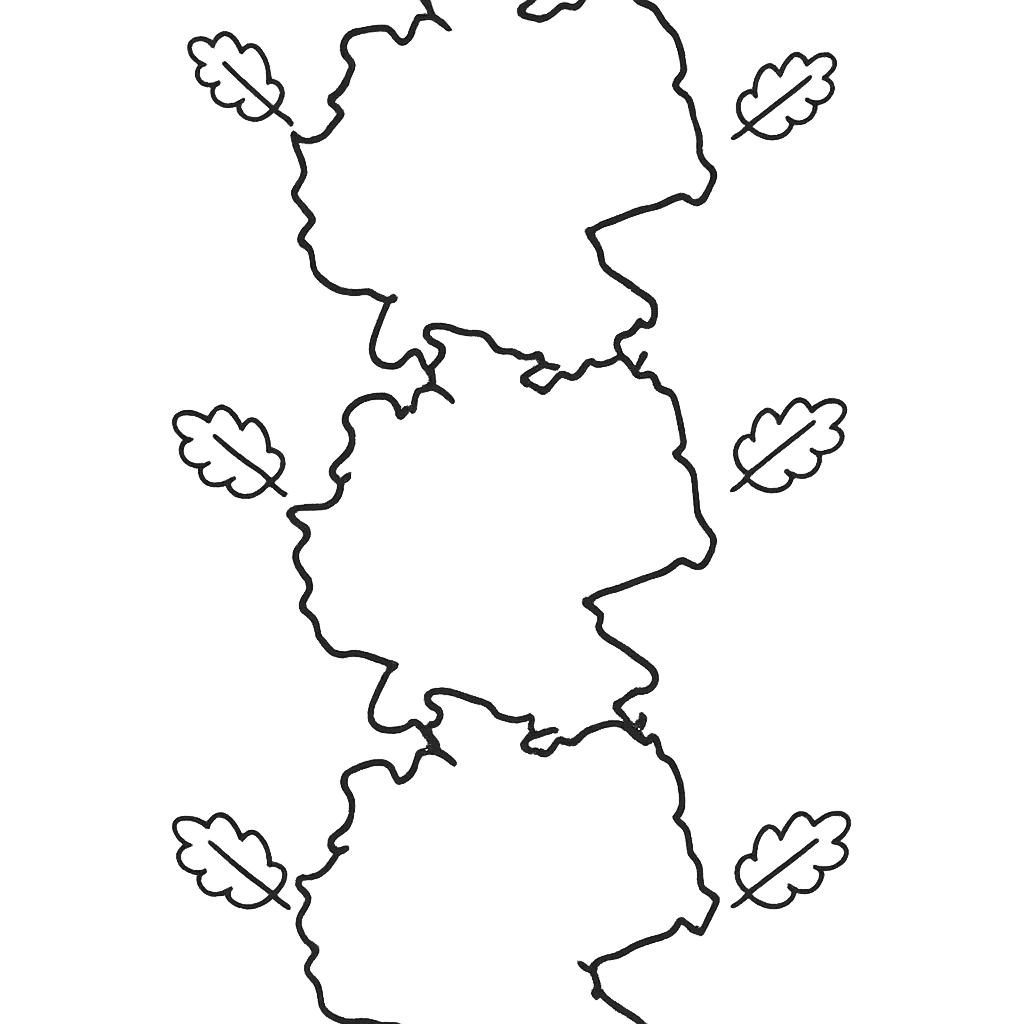 Germany Coloring Page — Germany Map