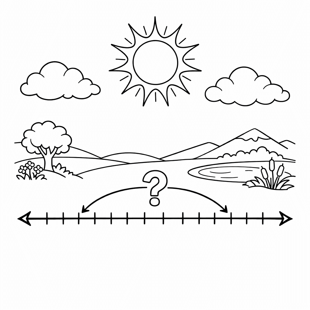 Algebra Basics Coloring Page — Math Symbols Together