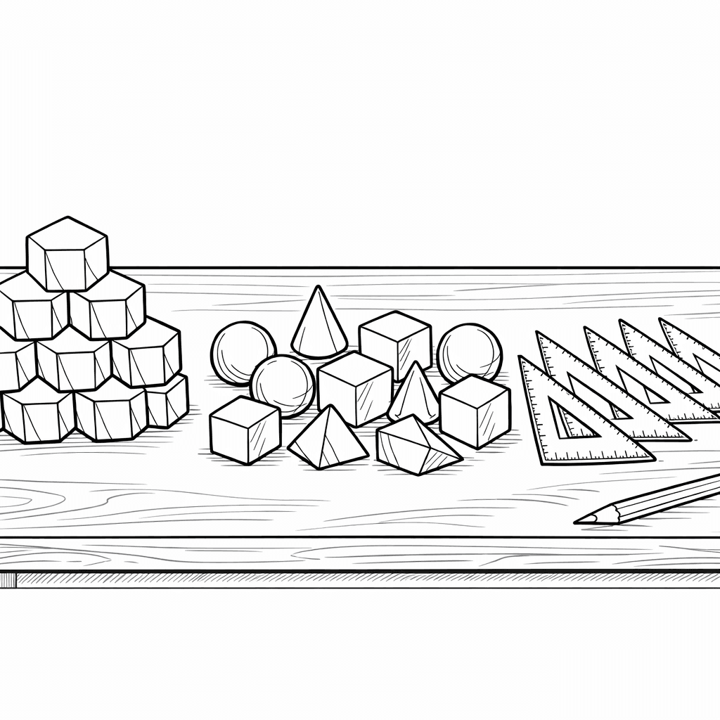 Free printable coloring page: Balls In A Bin, for ages 7-12