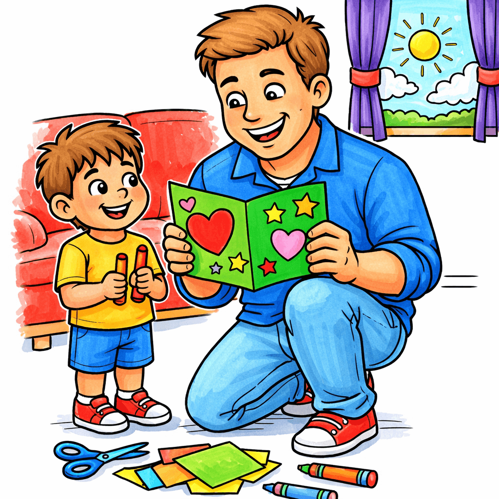 Father's Day coloring pages