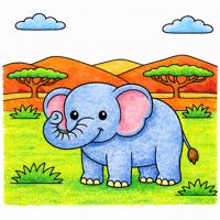 Africa coloring pages