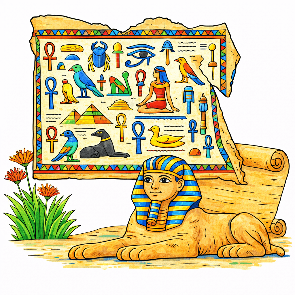Egypt coloring pages