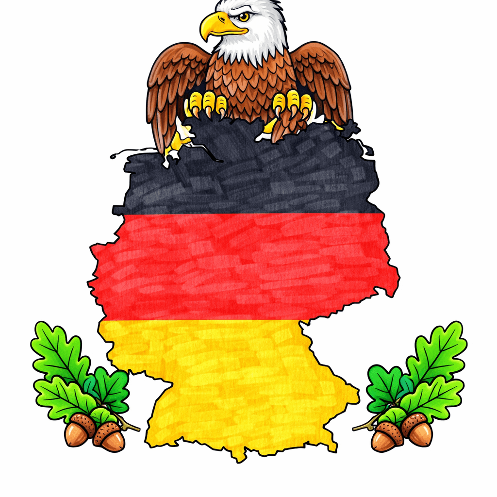 Germany coloring pages