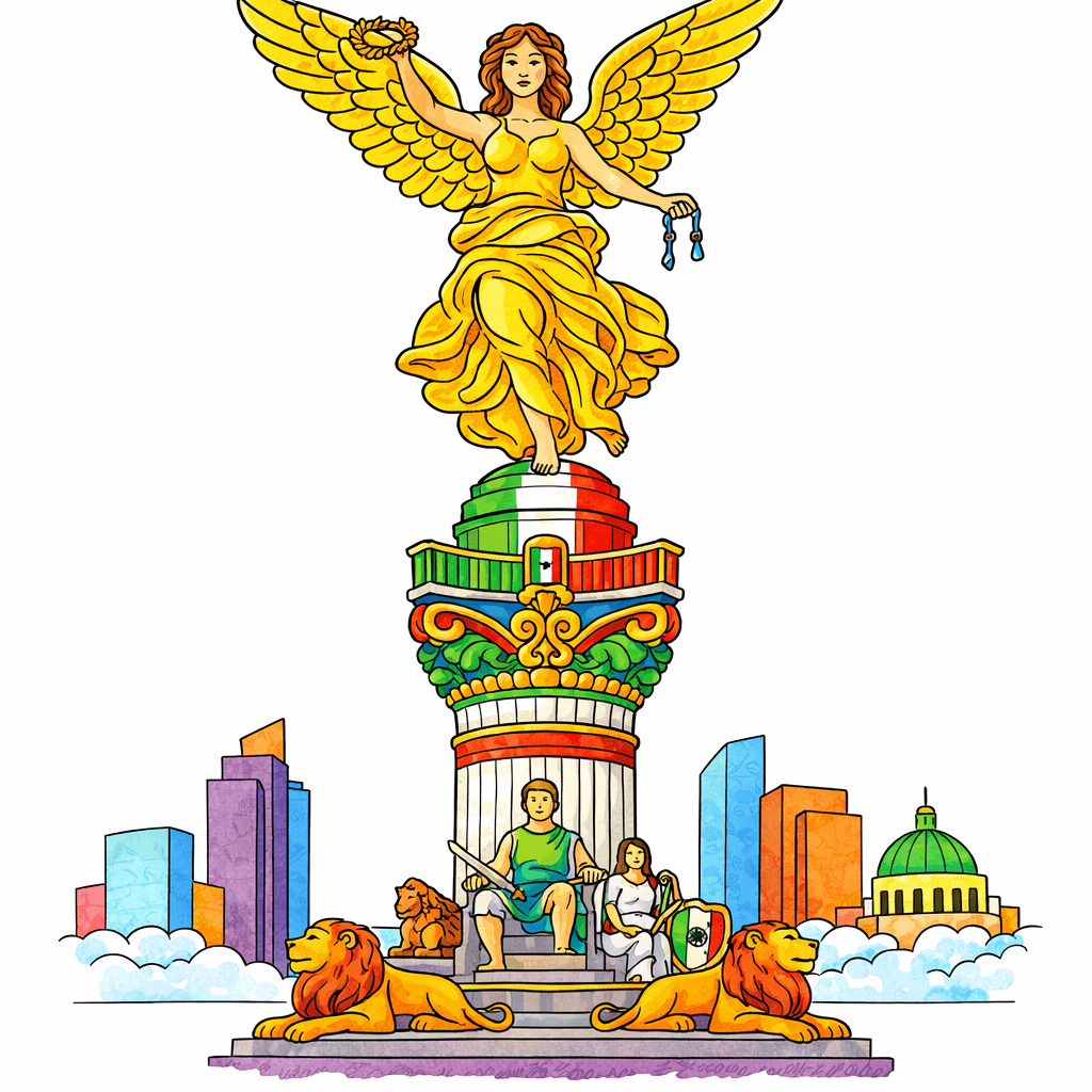 Mexico coloring pages