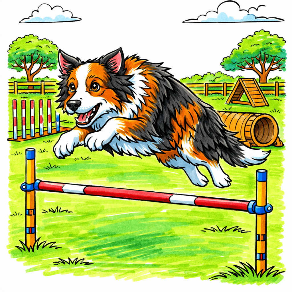 Border Collie coloring pages