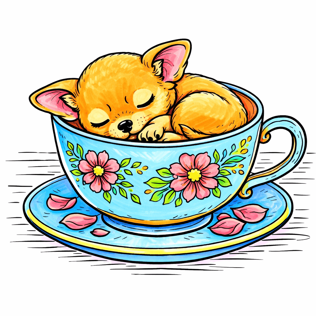 Chihuahua coloring pages