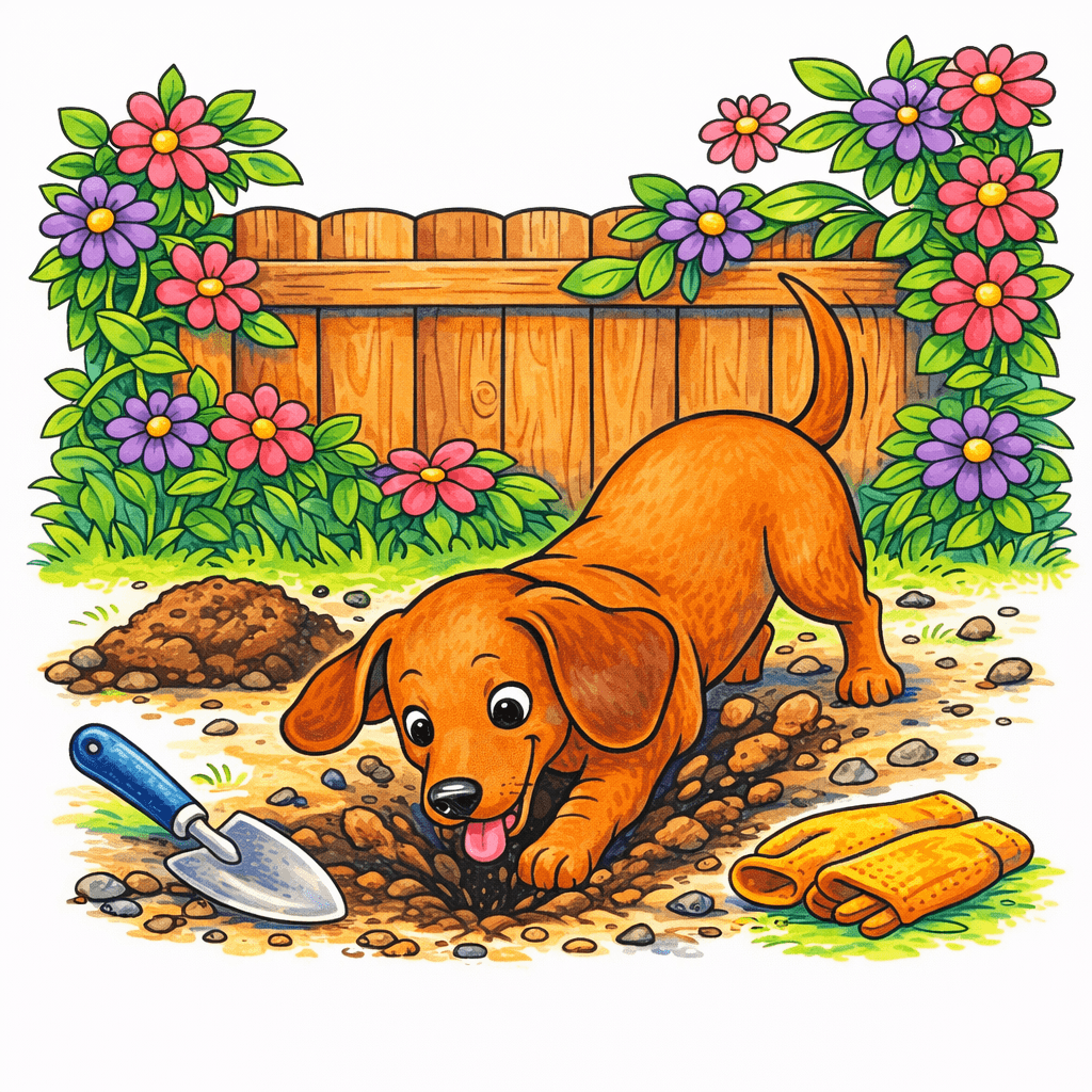 Dachshund coloring pages