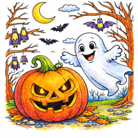 Halloween coloring pages