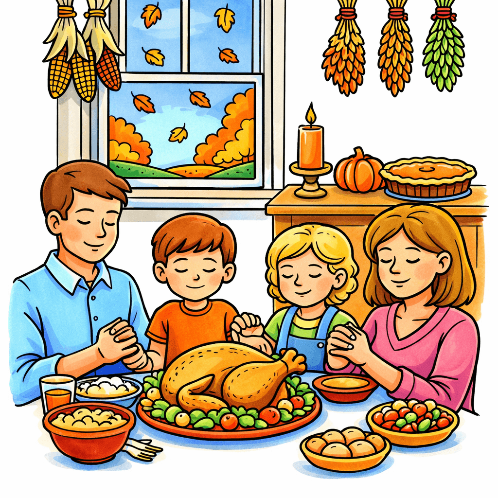 Thanksgiving coloring pages