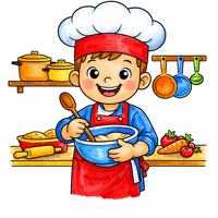 Chef coloring pages