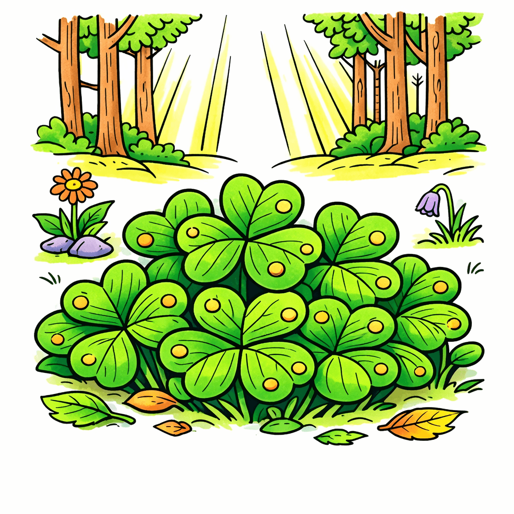 Shamrock coloring pages