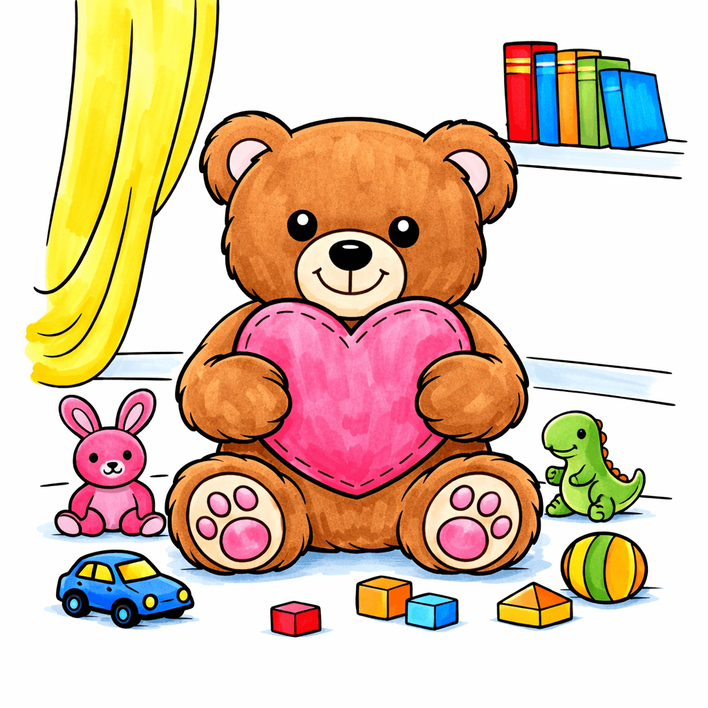 Teddy Bear coloring pages