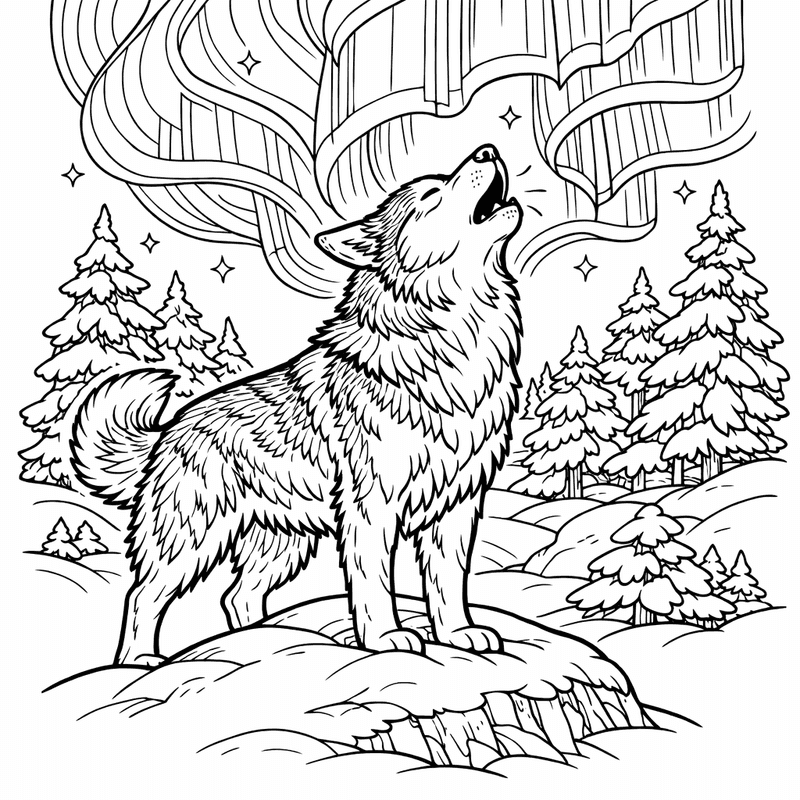 Husky Coloring Page — A Husky Puppy With One Blue Eye And…