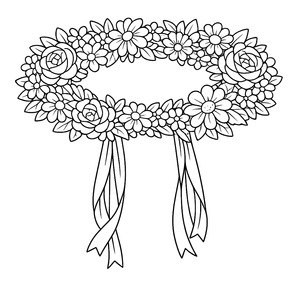 Free printable coloring page: A Magical Fairy, With A Twinkling Crown Of…, for ages 7-12
