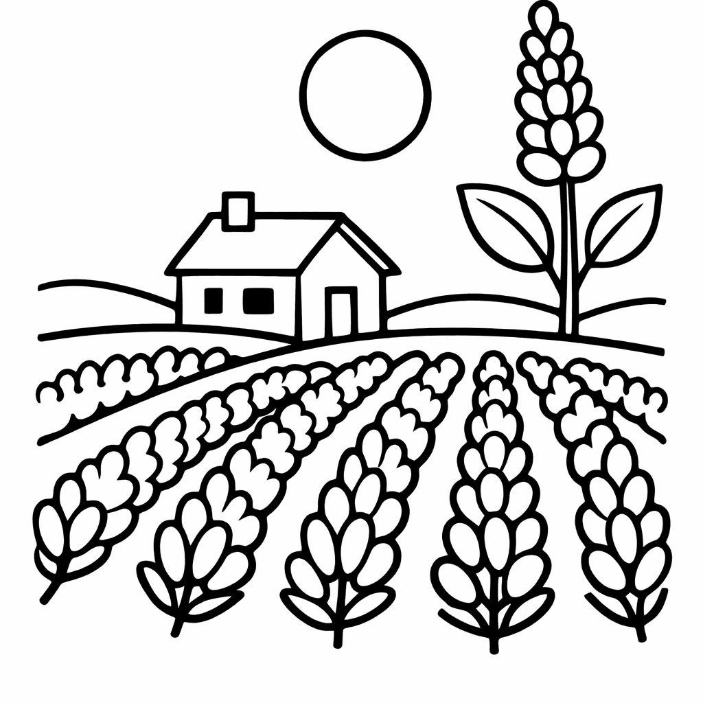 Free printable coloring page: A Lively Picnic Scene With A Group Of…, for ages 7-12