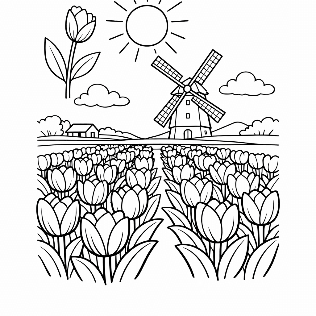 Free printable coloring page: An Imaginative Scene Shows A Wizard With A…, for ages 7-12