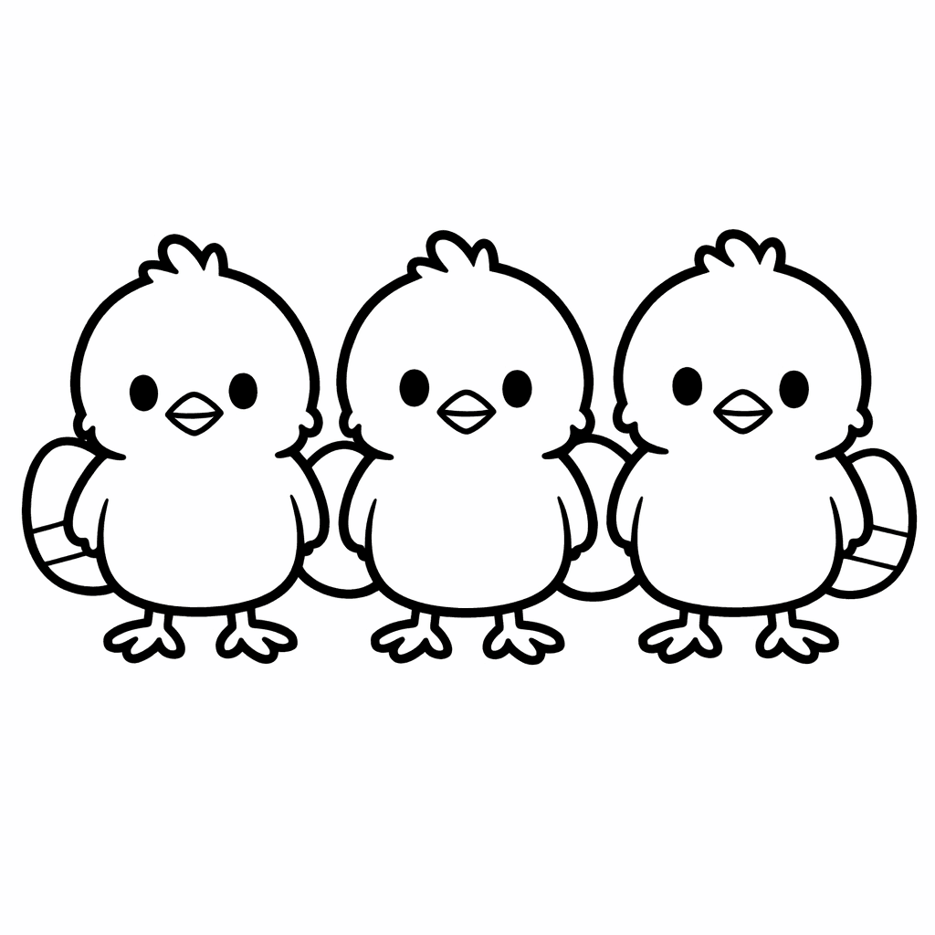 Free printable coloring page: Decorated Eggs, for ages 3-6
