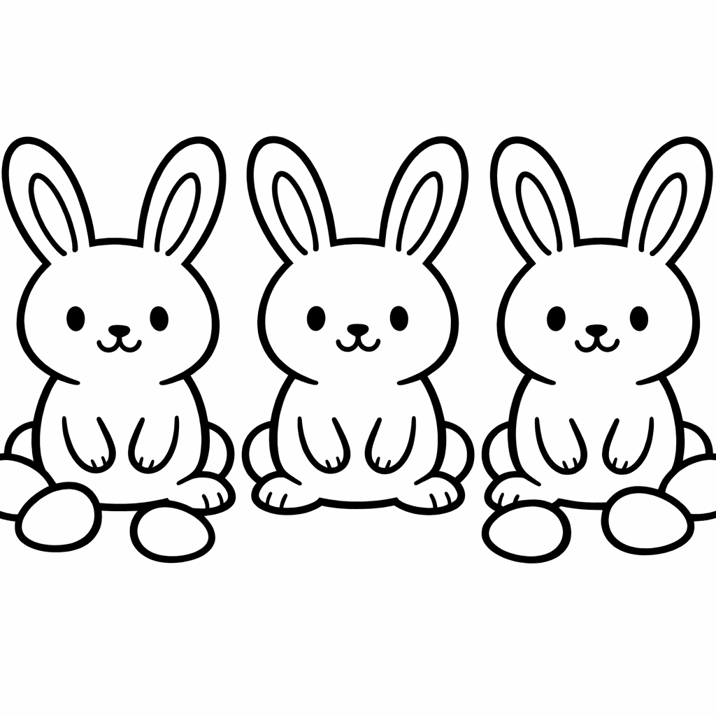 Free printable coloring page: Spring Holiday, for ages 3-6