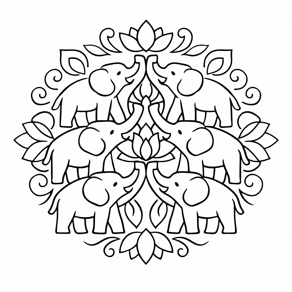 Free printable coloring page: Mandala And Owl, for ages 3-6
