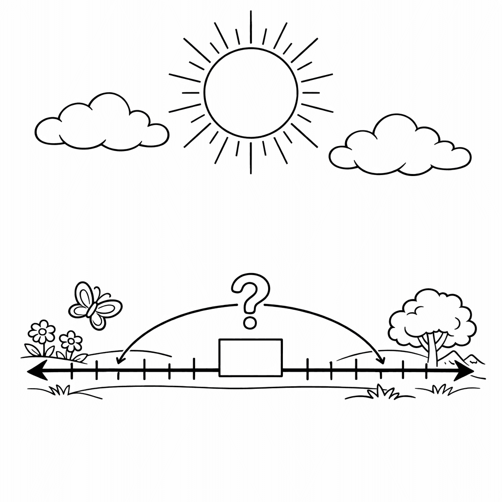 Free printable coloring page: Math Symbols Together, for ages 7-12