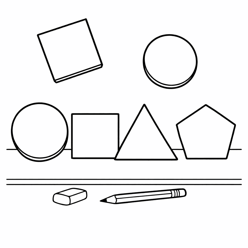 Subtraction Coloring Page — Flower With Number Sections