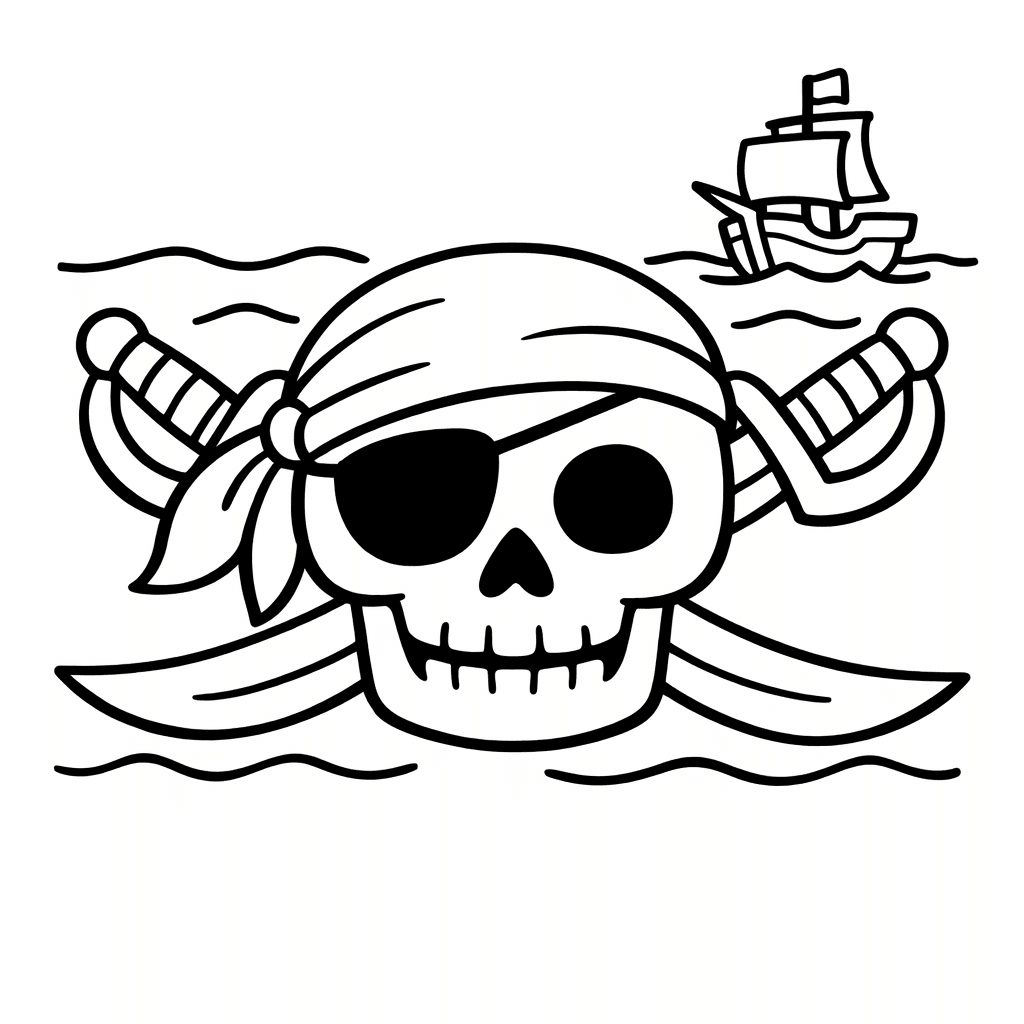 Free printable coloring page: Skull On Chest, for ages 7-12