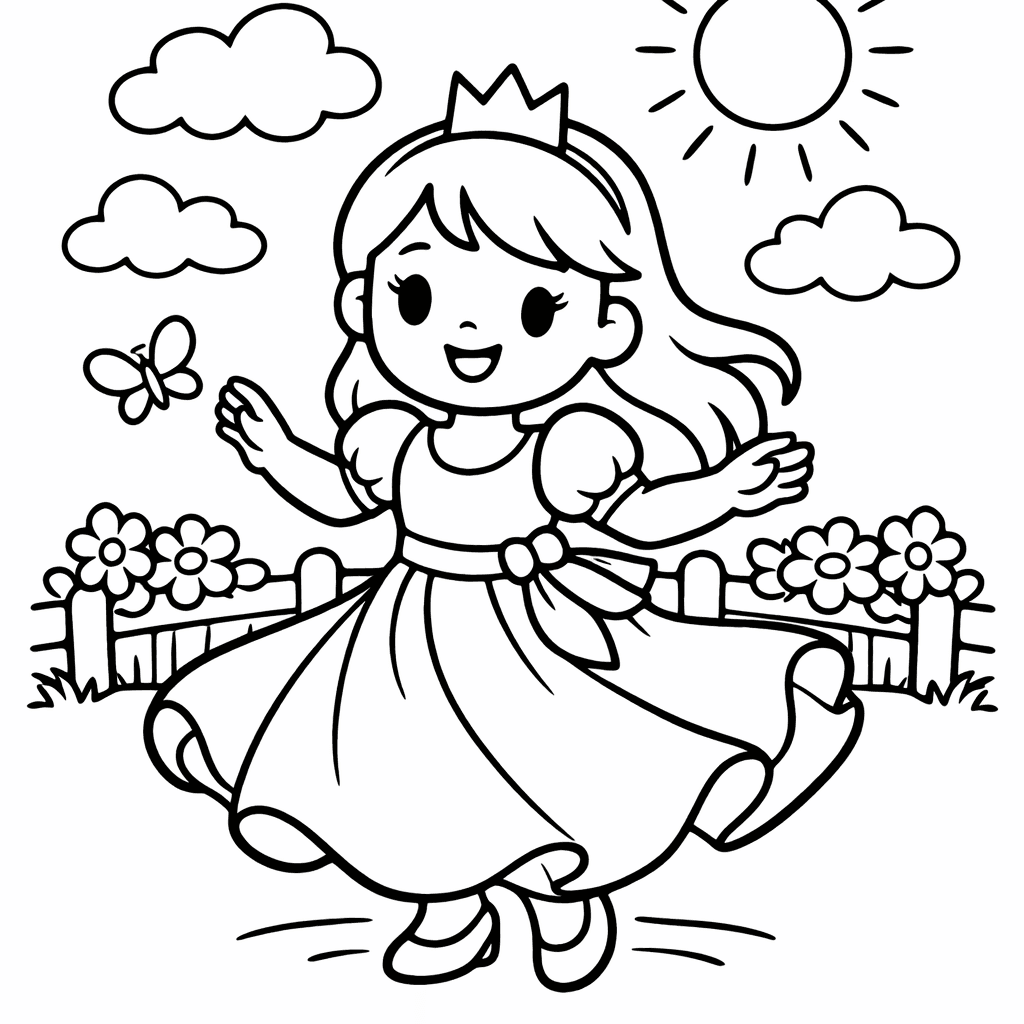 Princess Dress Coloring Page — A Beautiful Ballgown On A Dress Form With…