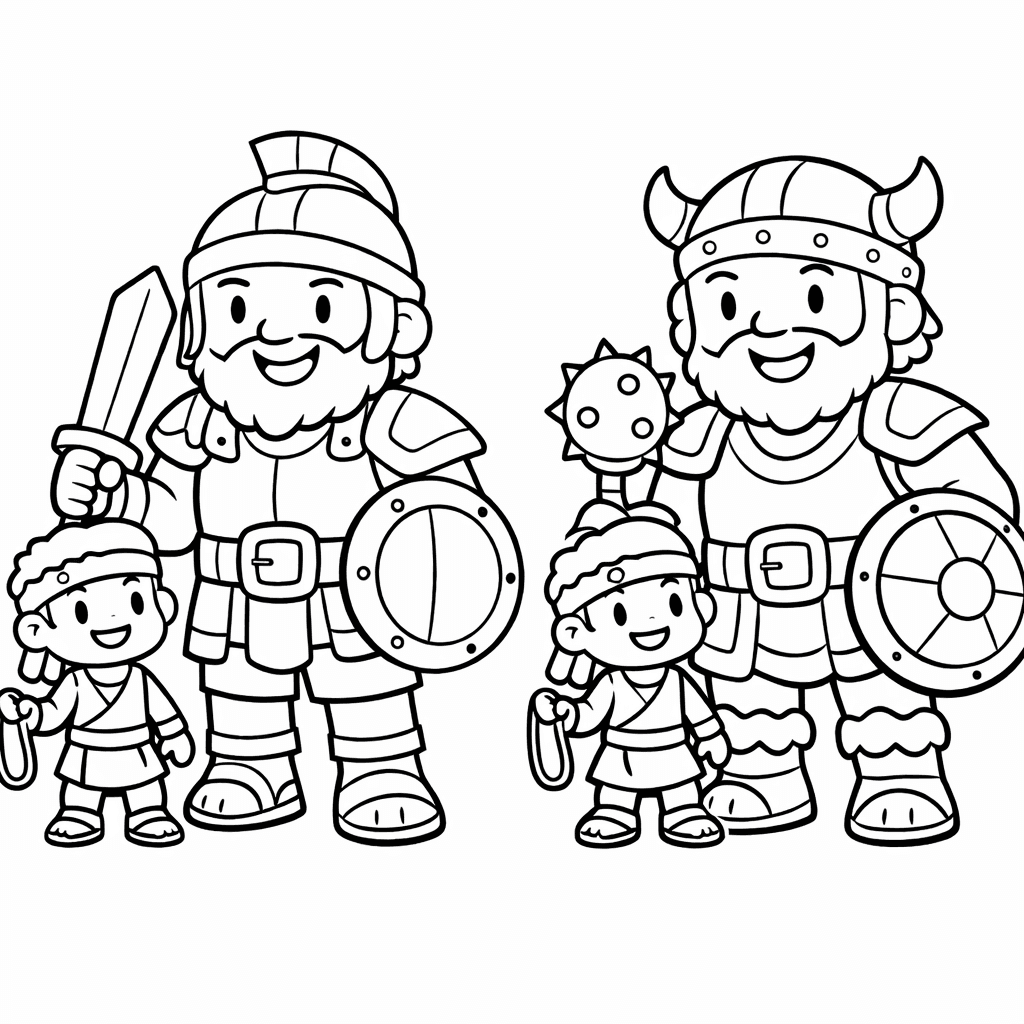 Free printable coloring page: Bible Story, for ages 3-6