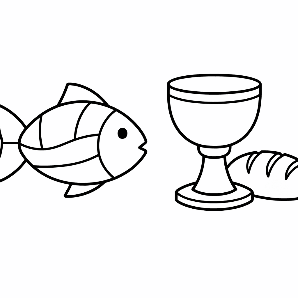 Free printable coloring page: Object Only: Two Or Three Stained Glasss Side…, for ages 3-6