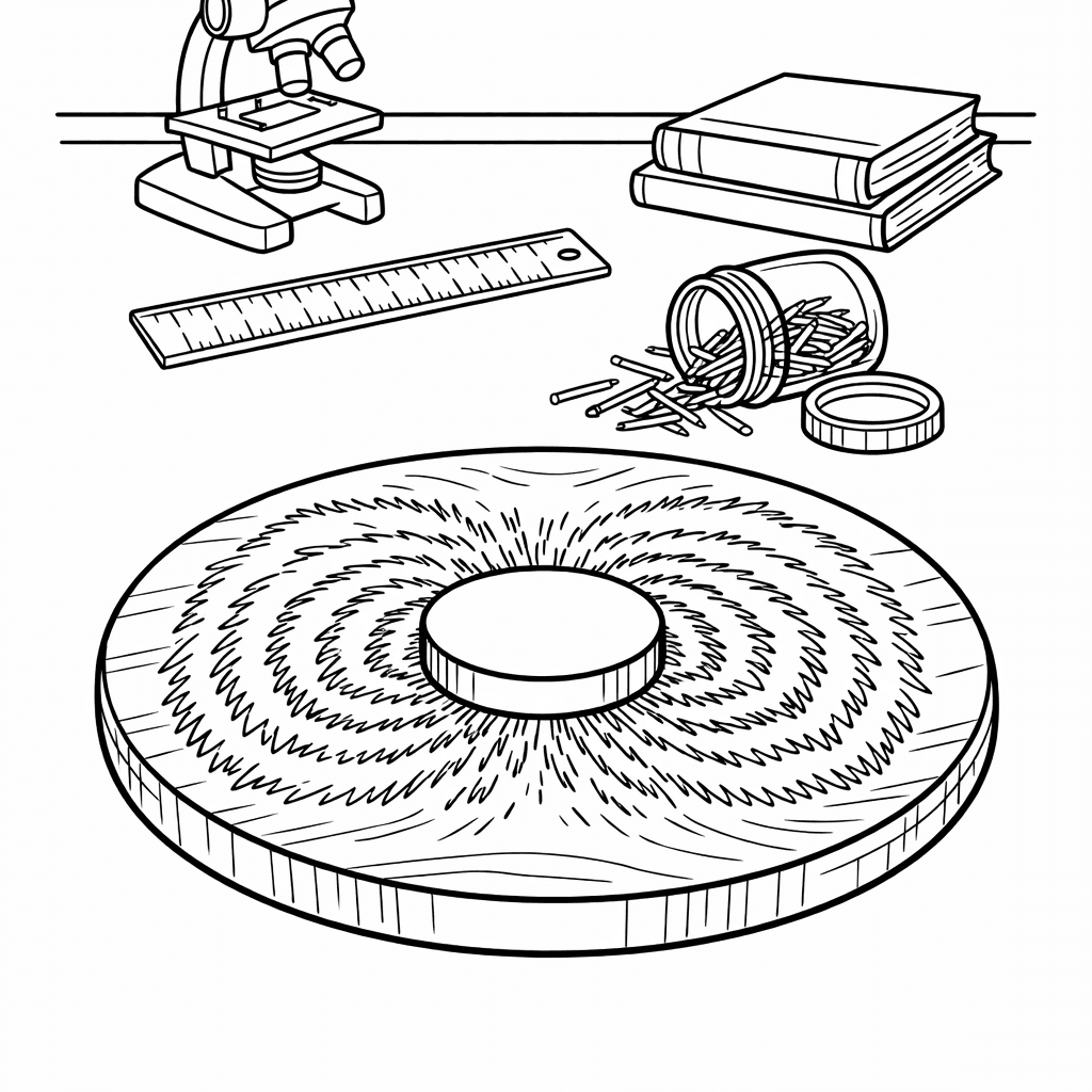 Free printable coloring page: Object Only: Two Or Three Magnets Side By…, for ages 7-12