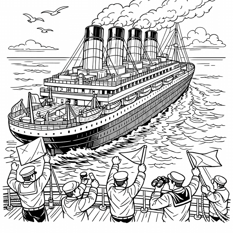 Free printable coloring page: A Colorful Carnival Scene With Balloons And Games…, for ages 7-12