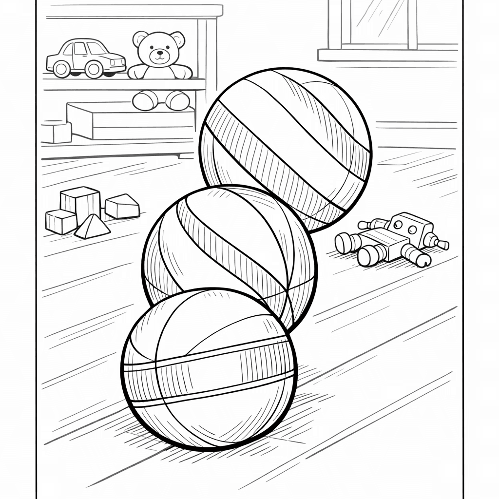 Free printable coloring page: Soccer Ball, for ages 7-12