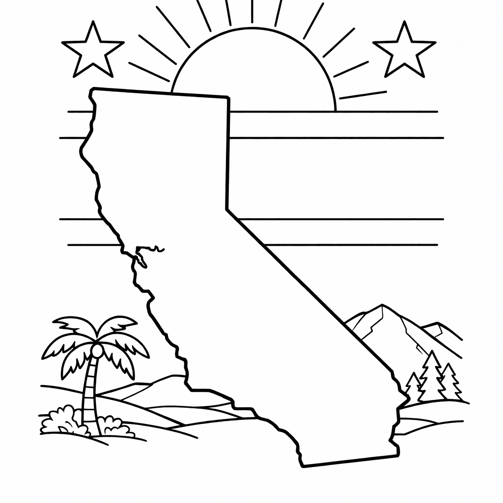Free printable coloring page: Exploring A Vibrant Redwood Forest With Friendly Forest…, for ages 7-12