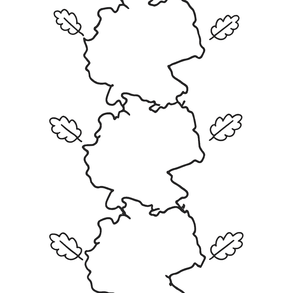 Germany Coloring Page — Germany Map