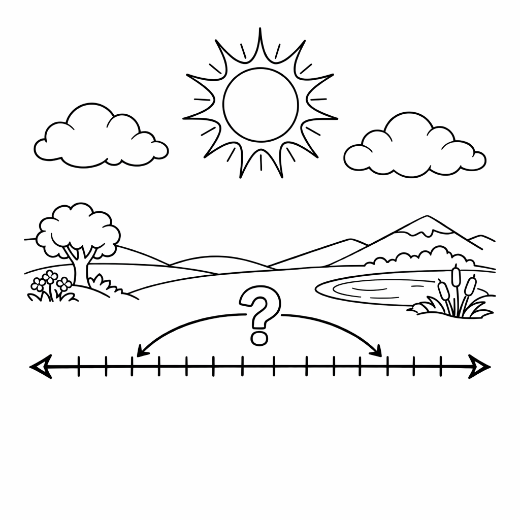 Algebra Basics Coloring Page — Math Symbols Together
